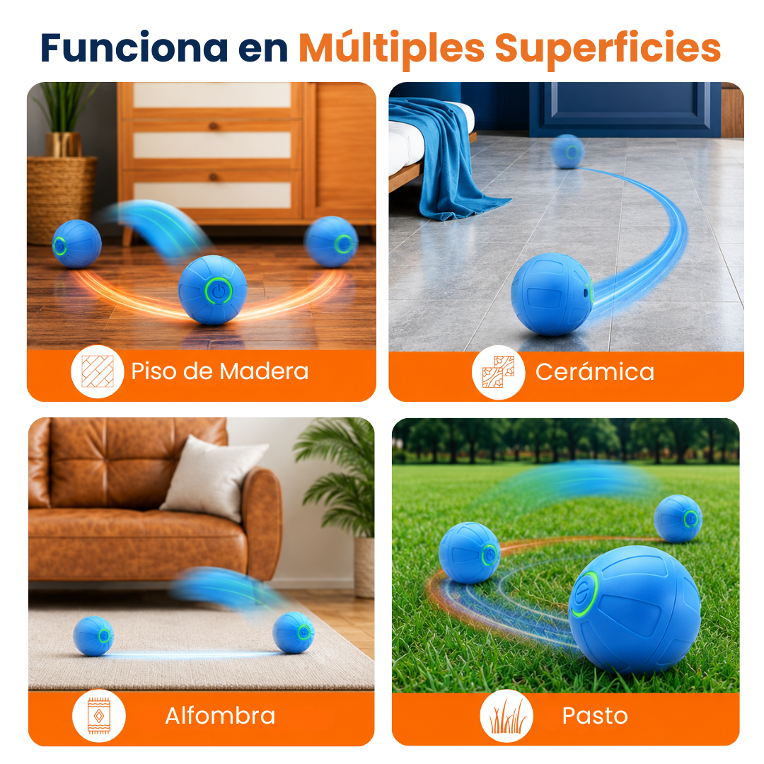 Pelota Interactiva Inteligente para Perros